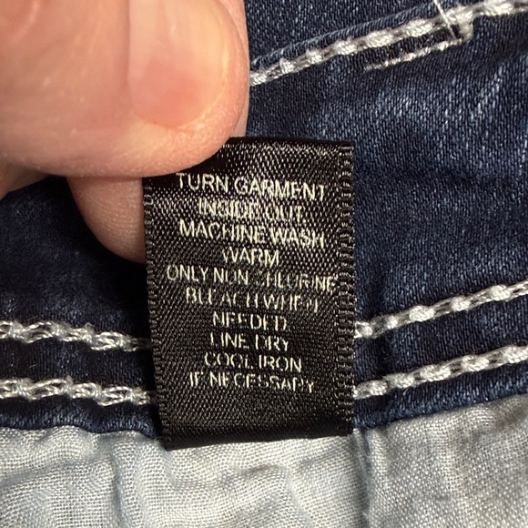 Cato Jeans Dark Blue Denim Capri Plus Size 16 - Picture 11 of 11